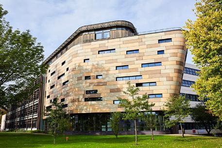 The exterior of the Health Studies building at the University of Bradford