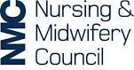 The logo for the Nursing and Midwifery Council.