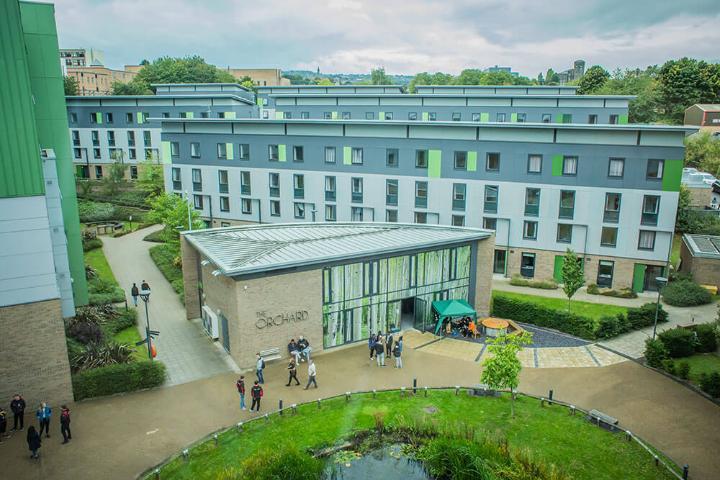 An image of The Green, student accommodation at the University of Bradford