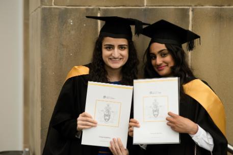 Graduates with certificates