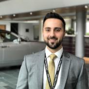 A profile picture of Jaraad Khan, placement student at Rolls Royce