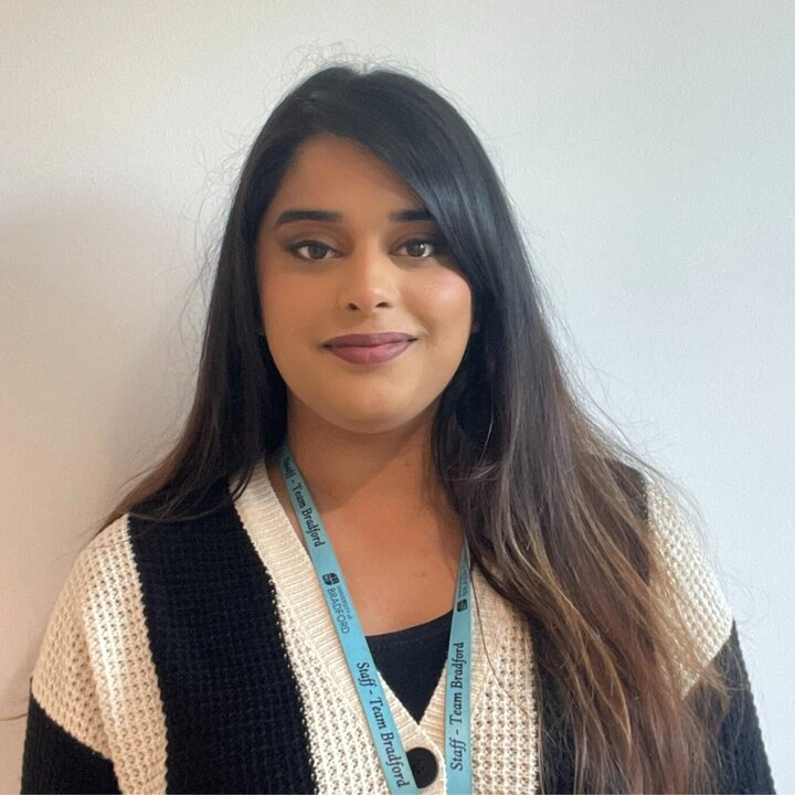 A profile picture of Shereen Hussain, Employer & Placement Services Adviser at the University of Bradford