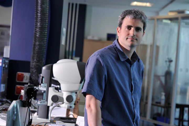 Professor Ben Whiteside, Professor of Precision Manufacturing at the University of Bradford.