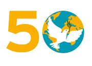 Peace Studies 50 Anniversary logo