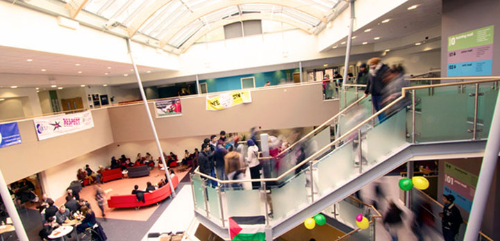 Interior of Student Central