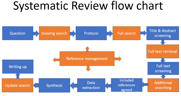 Systematic reviews flowchart