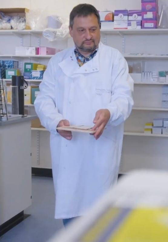 A Scientist in a Laboratory