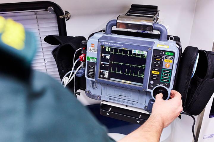 Paramedic Science training at the Yorkshire Ambulance Service base