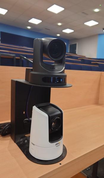 An Echo360 lecture capture camera An Echo360 lecture capture camera