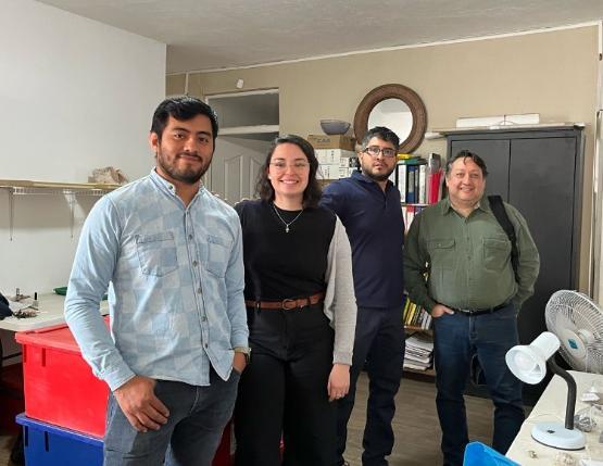 David Macz, Andrea Sandoval, Gabriel Morales, Dr Tomás Barrientos David Macz, Andrea Sandoval, Gabriel Morales, Dr Tomás Barrientos