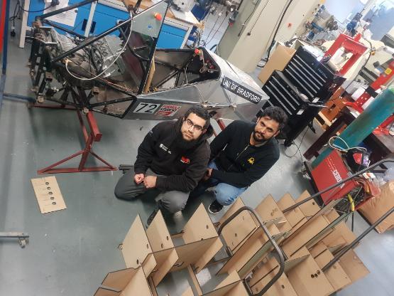 Syed Badar (left) and Darshan Suresh Syed Badar (left) and Darshan Suresh