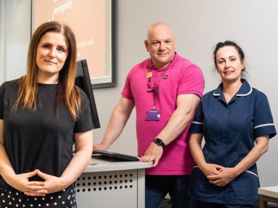 Dr Natalie Finch Jon Findlay and Dr Amanda Briggs Dr Natalie Finch Jon Findlay and Dr Amanda Briggs