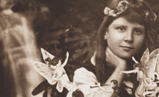 Original Cottingley Fairies picture from 1917 Original Cottingley Fairies picture from 1917