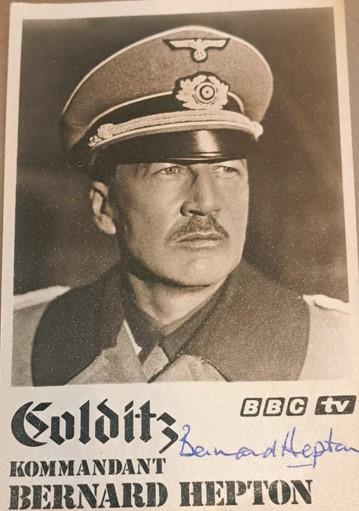 The late Bernard Hepton as Kommandant in the 1970s series Colditz The late Bernard Hepton as Kommandant in the 1970s series Colditz