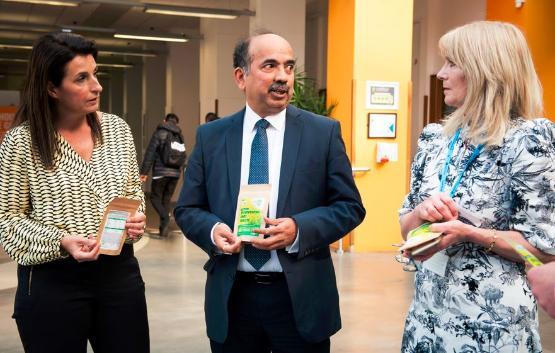 Clare Campbell Prof Anant Paradkar and Prof Shirley Congdon Clare Campbell Prof Anant Paradkar and Prof Shirley Congdon