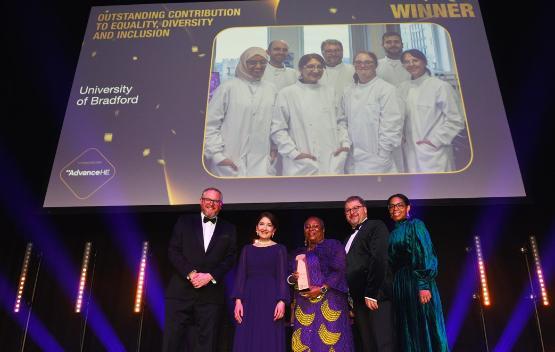 Dr Sobia Kauser and Stuart Walker at the THE Awards 2024 Dr Sobia Kauser and Stuart Walker at the THE Awards 2024