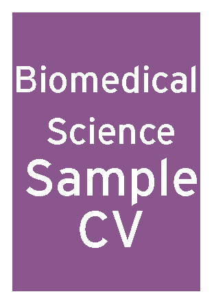 Biomedical Sciences Graduate CV thumbnail