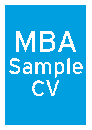 MBA Sample CV thumbnail