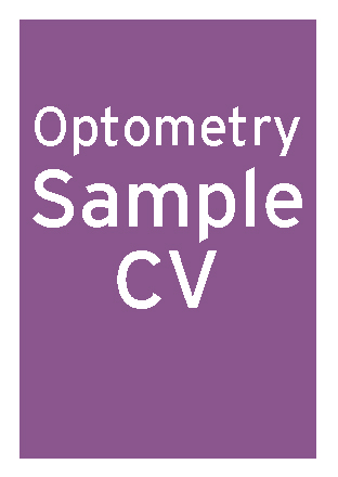 Optometry sample CV thumbnail