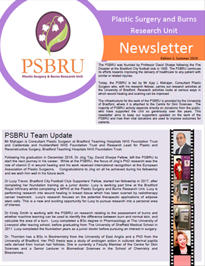 PSBRU Newsletter - Edition 1 Summer 2019 thumbnail