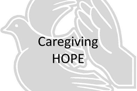 A logo for Caregiving Hope project, Centre for Applied Dementia Studies.