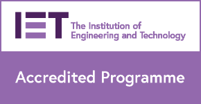 Institute of Engineering and Technology (IET) accreditation logo