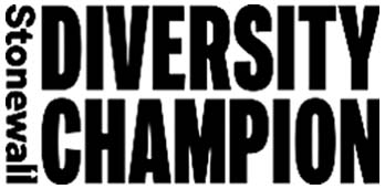 Stonewall diversity champion logo