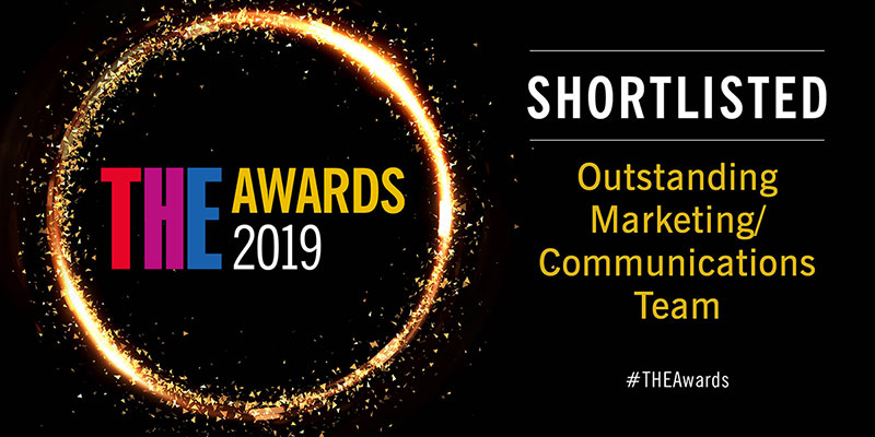 THE Awards Shortlisting banner used mainly for social media.