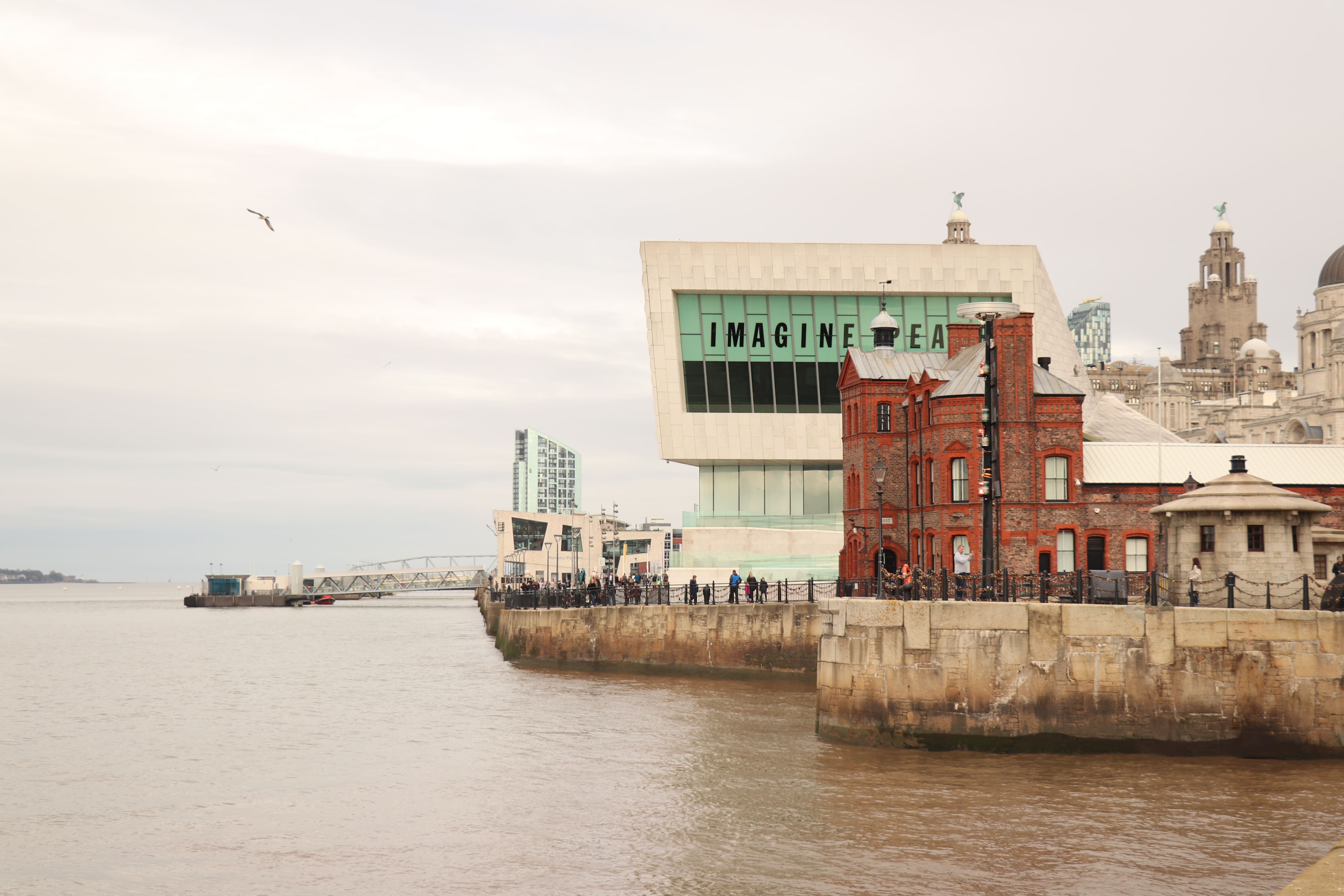 The Liverpool docks