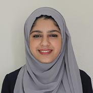 A profile picture of Kulsoom Patel, graduate of the University of Bradford