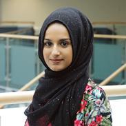 a profile picture of Taaibah Hussain, placement student