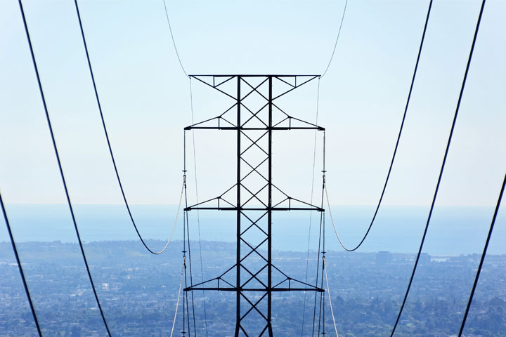 An image of an electricity grid