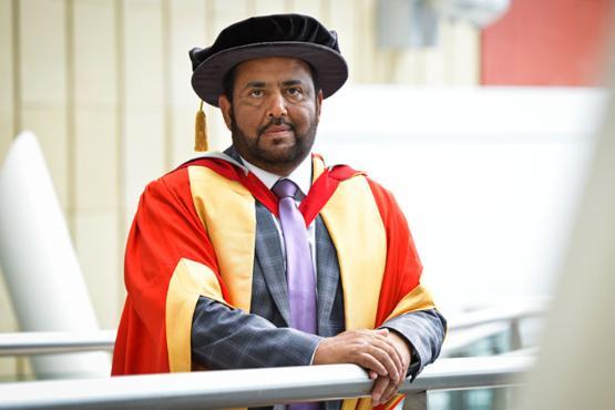 Javed Bashir, Honorary Graduate, University of Bradford