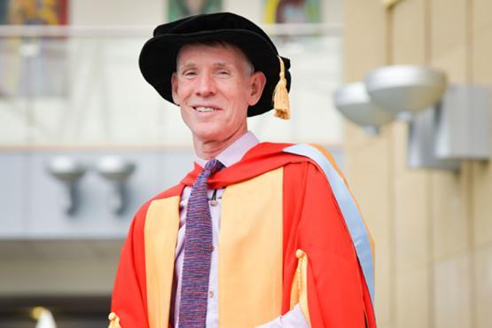 John Wright, Honorary Graduate, University of Bradford