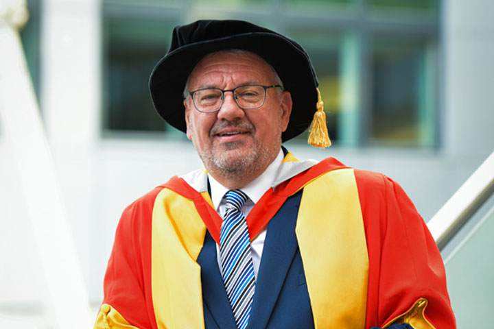 Perry Austin Clark, Honorary Graduate, University of Bradford