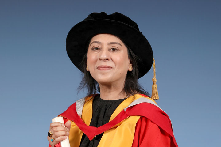 Ruby Bhatti, Honorary Graduate, University of Bradford