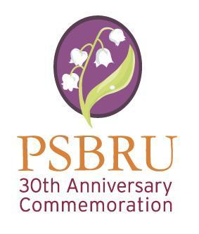30th Anniversary logo for PSBRU