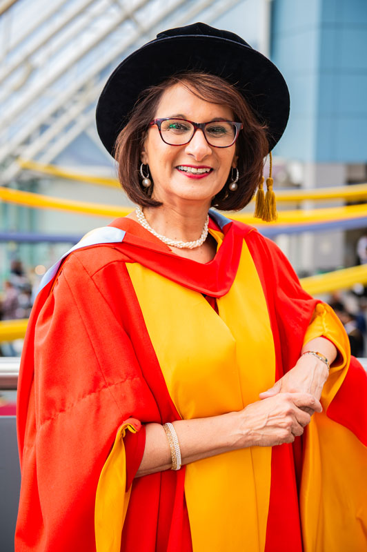 Professor Shahina Pardhan, Honorary Graduate 2023