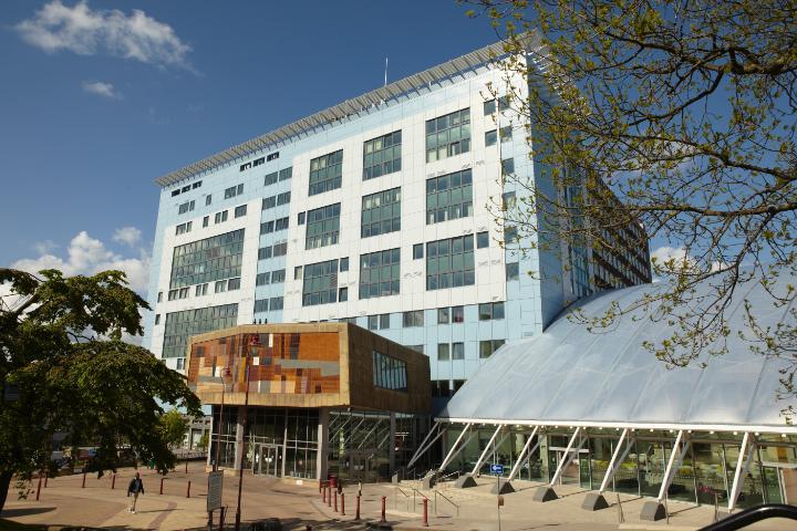 University of Bradford Richmond Building and Atrium.