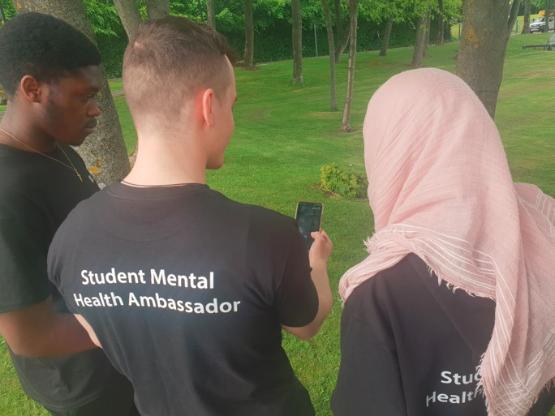 Student mental health ambassadors T-shirt