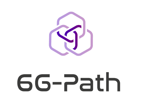 A logo for the 6G path project