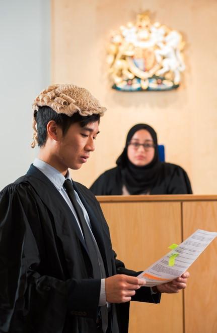 School of Law mock court