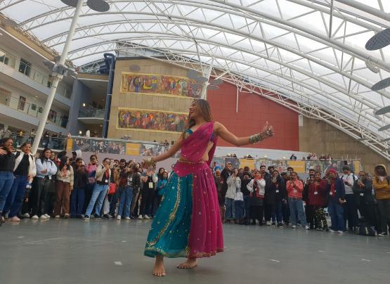 Dancer Deeba Amin at Diwali event