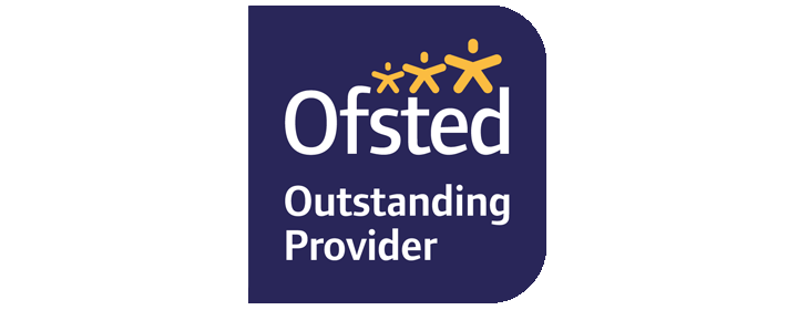 Ofsted outstanding provider award logo