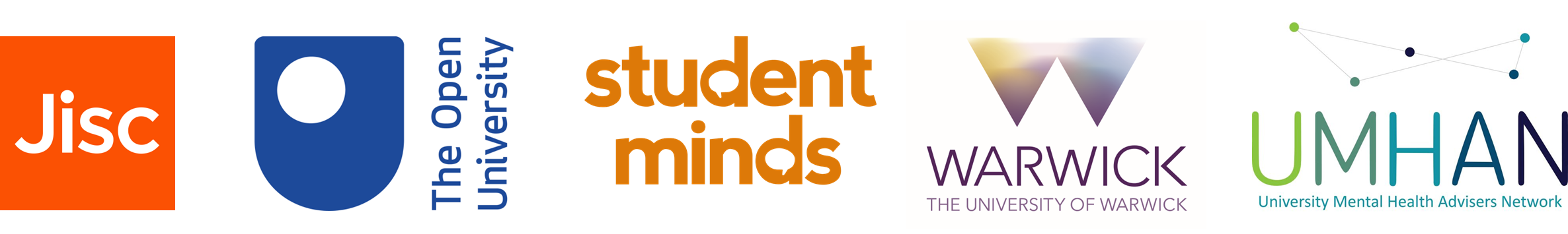 Student minds, Warwick University, Jisc, Open University, UMHAN
