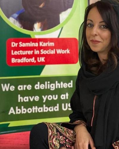 Dr Samina Karim - keynote speaker at child abuse conference in Pakistan