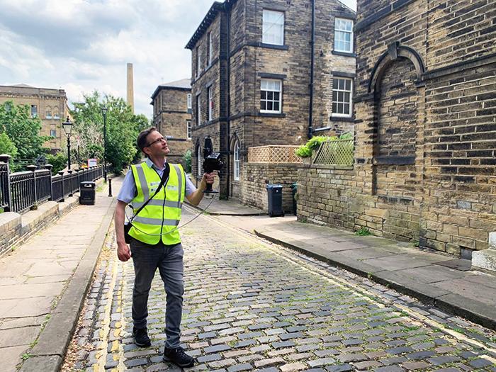 Mapping UNESCO Saltaire World Heritage Site to link to 'Virtual Bradford' as part of 'Saltaire: People, Heritage & Place' funded through the AHRC Place Programme