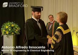 Antonio Innocente, MEng (Hons) Chemical Engineering
