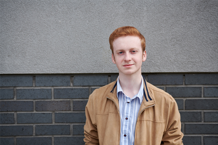 Connor Harrison, a University of Bradford student