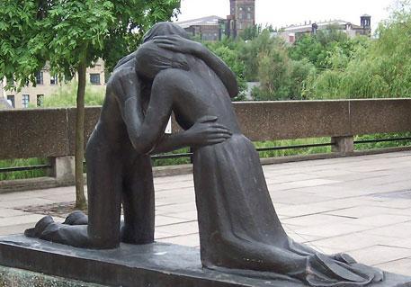 Reunion and Reconciliation - The Peace Sculpture by Josefina de Vasconcellos